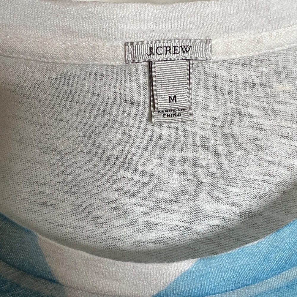 J. Crew Pencil & Geometric Shapes T-Shirt Bundle x2 Sz. Medium - Picture 8 of 12